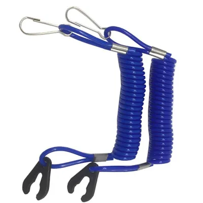 2PCS Jet Ski Safety Lanyard Tether Cord Boat Outboard Engine Safety Tether B_>' • $7.26
